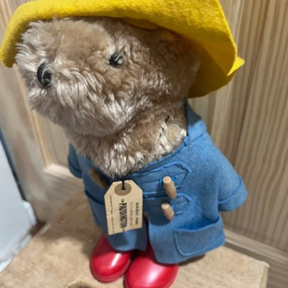 Vintage Paddington Bear plush toy Eden Toys‎ 70's 80's collectible memories